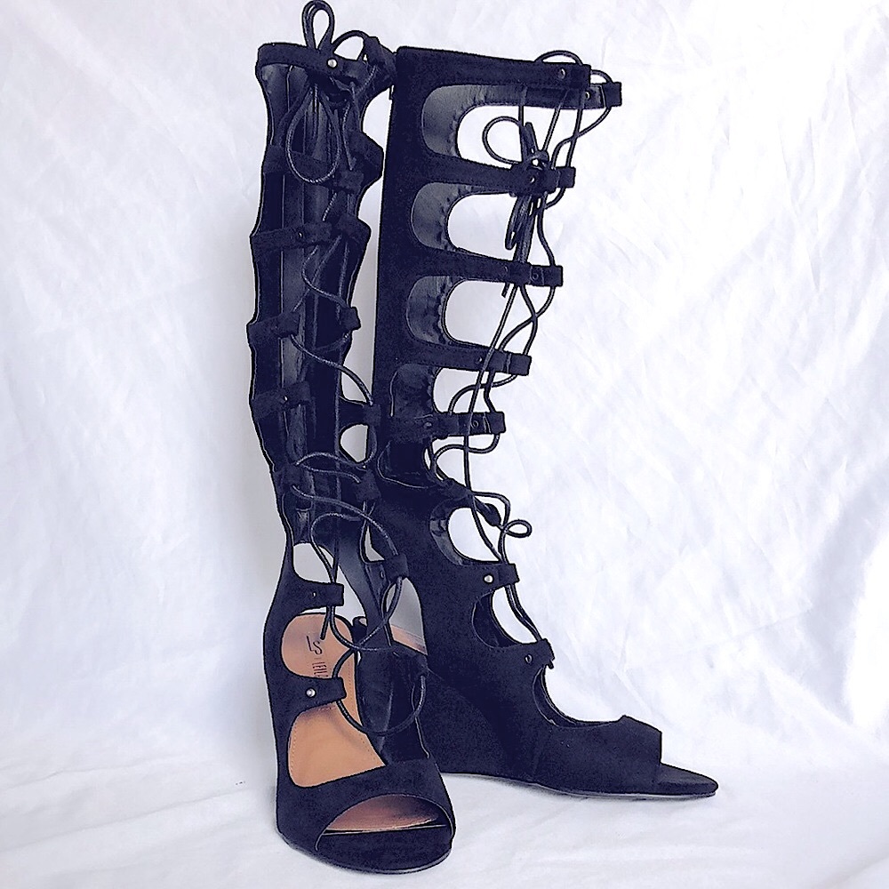 Leila Stone Freida Wedges